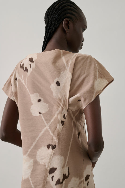 Robe Felicie - Beige - Soie - Femme