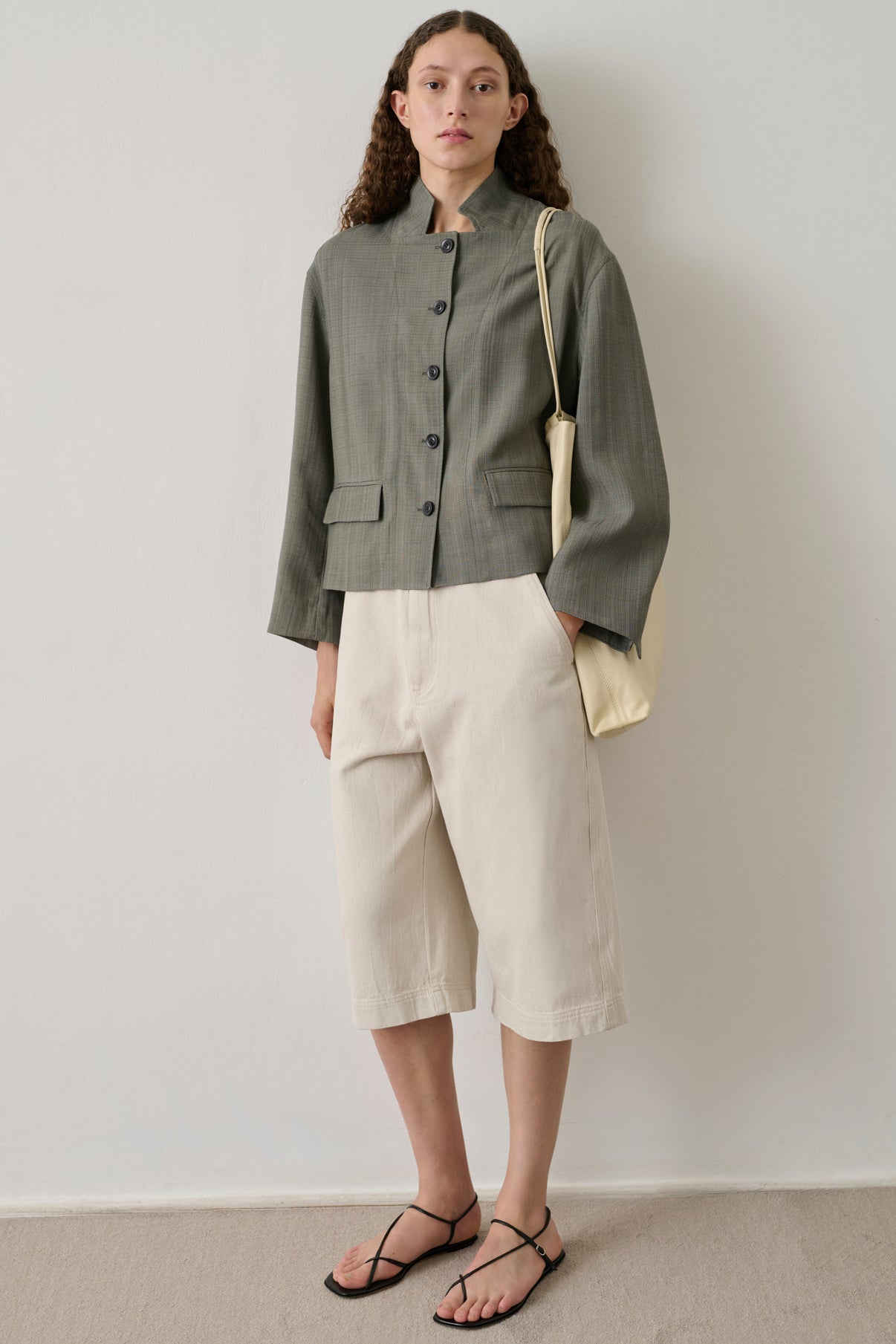 Veste Houria - Gris - Femme vue 4