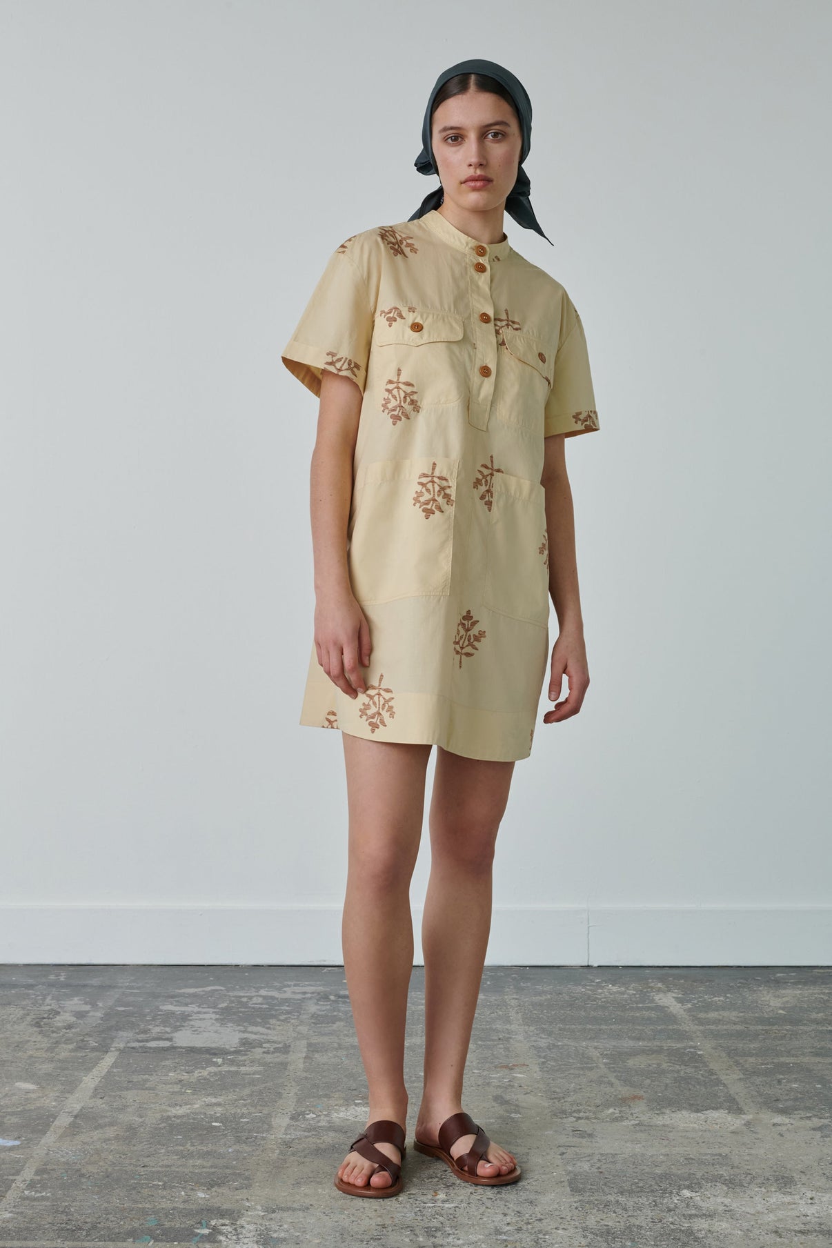 ROBE UNIQUE ORANGE vue 1