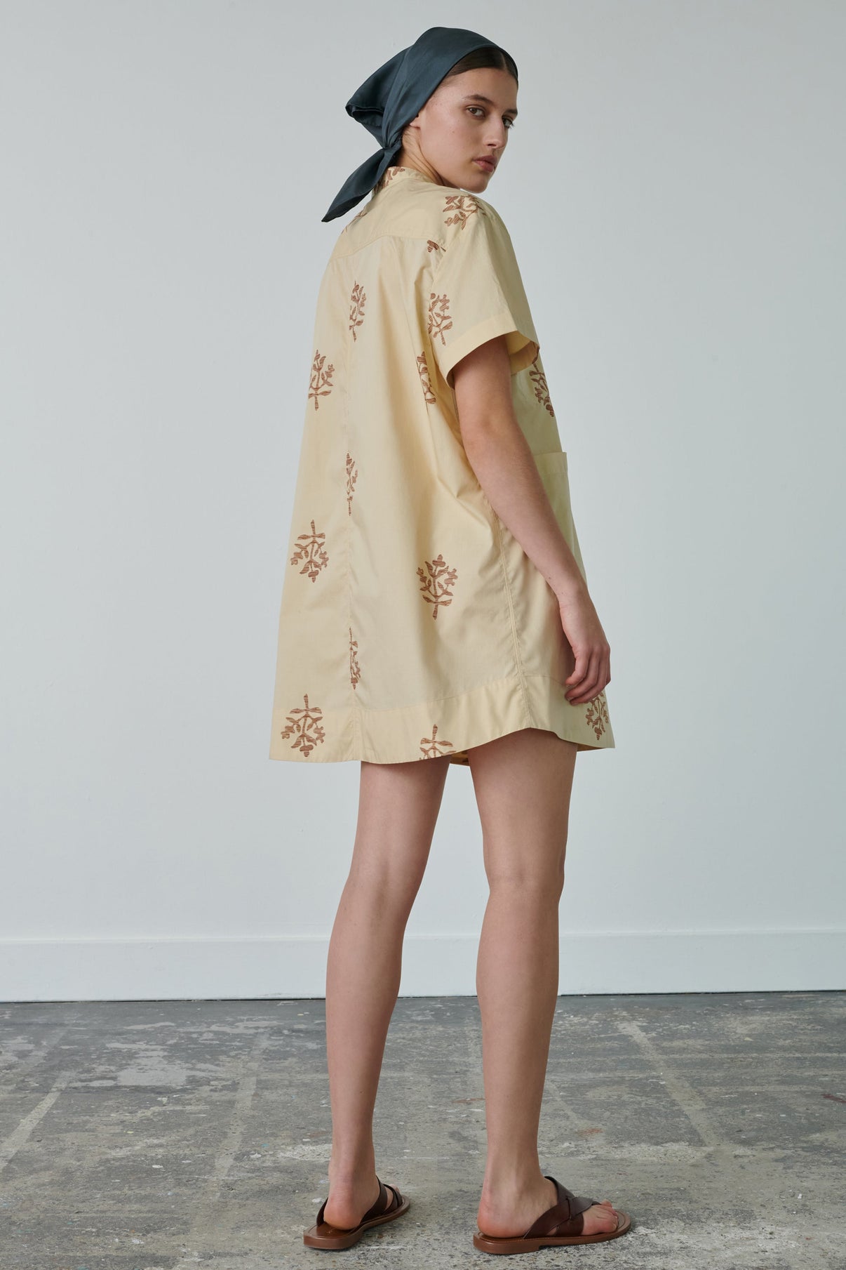 ROBE UNIQUE ORANGE vue 4