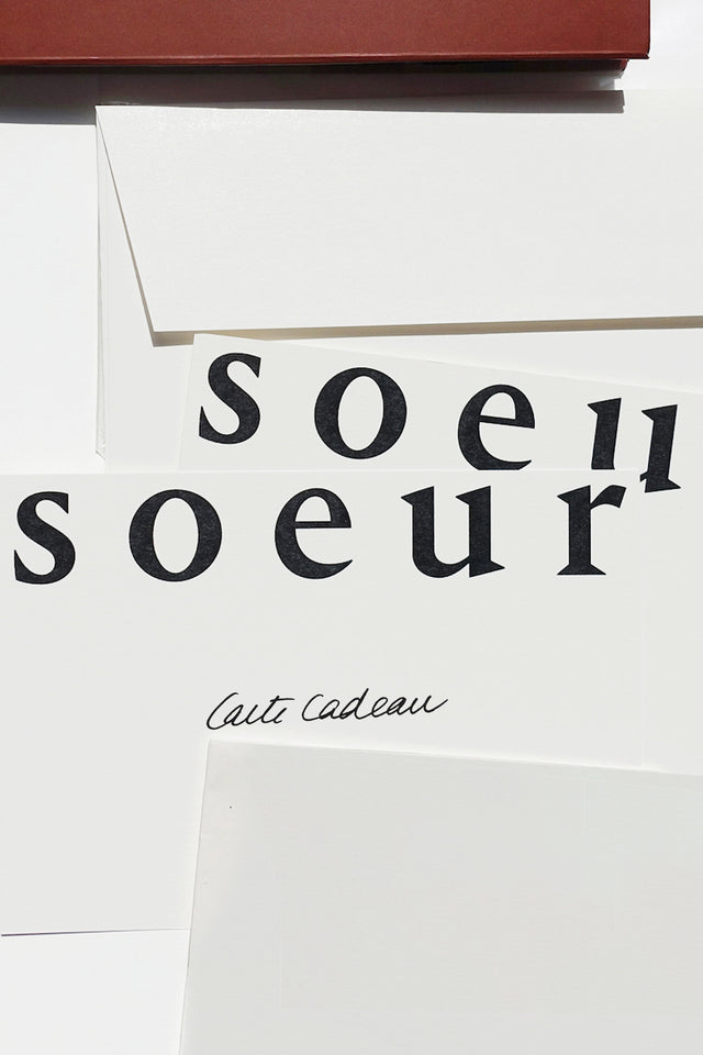 E-Carte Cadeau Soeur N°1