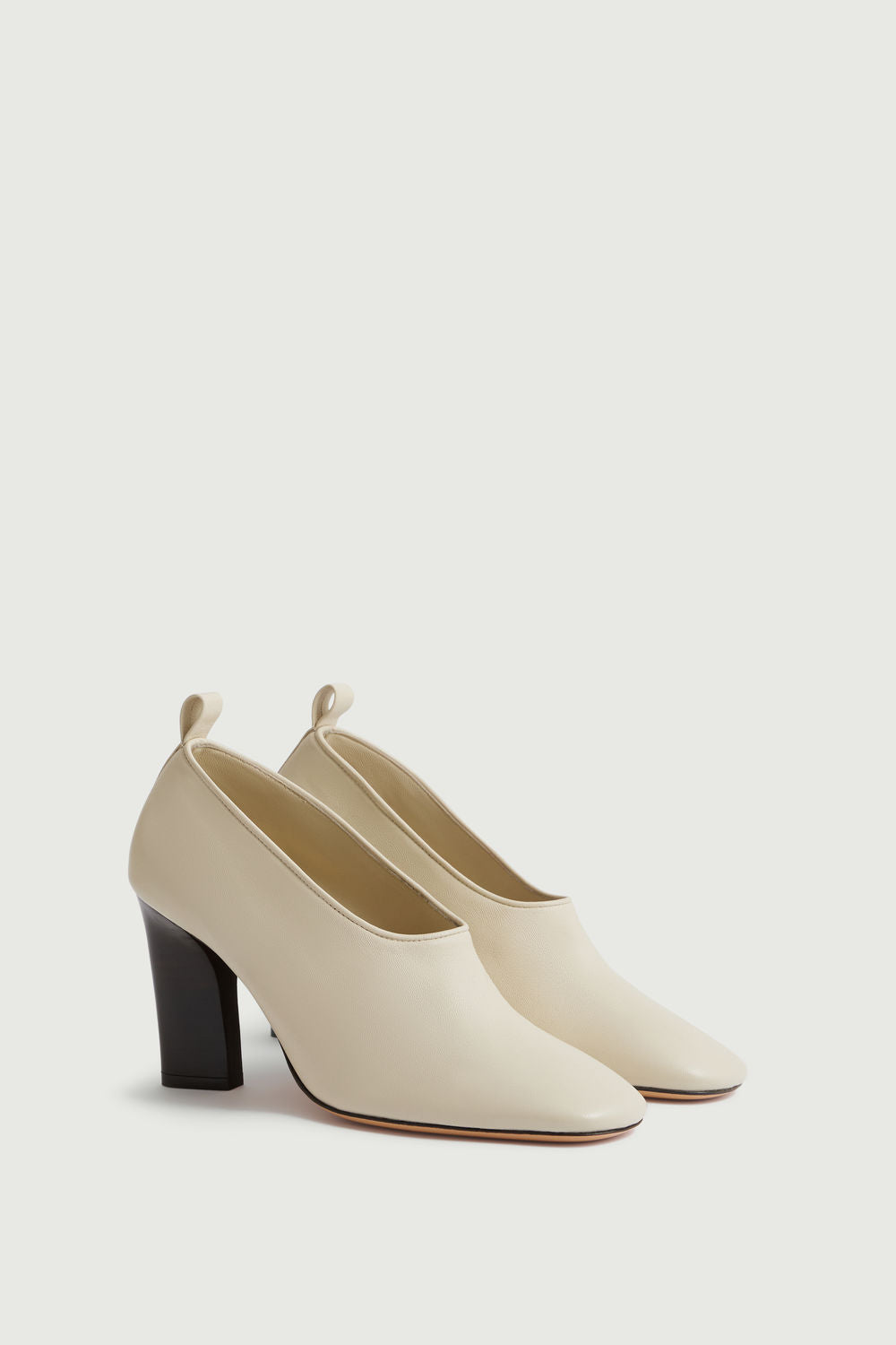 Escarpins Thea - Ivoire - Cuir - Femme vue 4