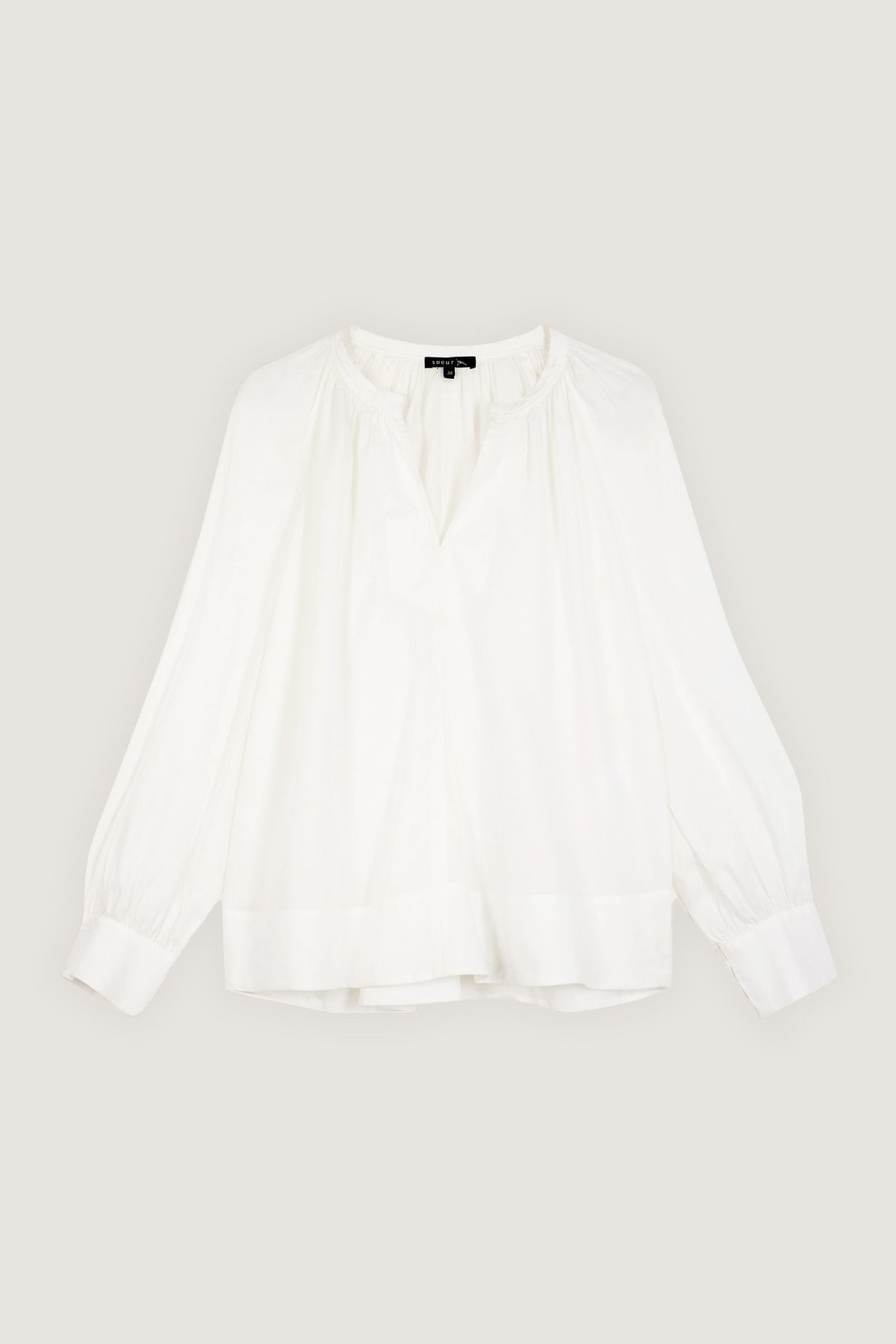 Blouse Sierra - Ecru - Coton - Femme vue 2